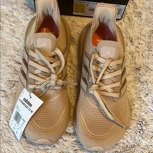 Adidas Ultraboost 21 Tan Sneakers